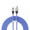 Cablu de date usb la tip-c incarcare super rapida pd100w, 2m baseus coolplay, blue
