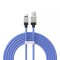Cablu de date usb la tip-c incarcare super rapida pd100w, 2m baseus coolplay, blue