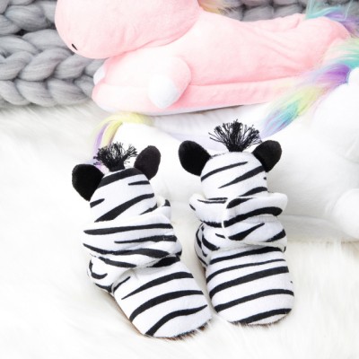 Botosei plusati pentru bebelusi - Zebra (Marime Disponibila: 6-9 luni (Marimea foto