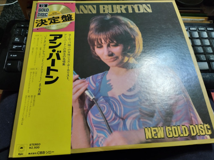 Vinil &quot;Japan Press&quot; Ann Burton &lrm;&ndash; NEW Gold Disc (EX)