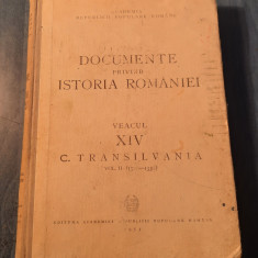 Documente privind Istoria Romaniei Transilvania vol. 2 1321 - 1330