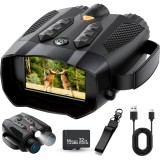 Cumpara ieftin Binoclu Digital cu Vedere Nocturna 4K Night Vision TECHNOVICI, Infrarosu 7 Nivele 800m Distanta, Zoom 10x Optic, Inregistrare Video/Foto 48MP, Ecran 3