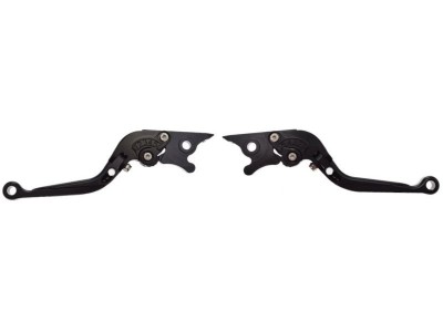 Set 2 manete frana si ambreiaj reglabile Yamaha Nmax, culoare negru Cod Produs: MX_NEW CNCR0102 foto