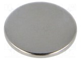 Magnet fix neodim 18mm 10N 1,5mm ELESA GANTER