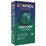 Control Condoms-Non Stop Retard Prezervative 12 Bucăți