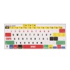 Autocolant tastatura Kwmobile pentru Apple MacBook Air M1 13&quot; (2020), Multicolor, Plastic, KWM000025CQ001C