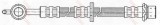 Conducta / cablu frana TOYOTA YARIS (P1) (1999 - 2005) TRW PHD501
