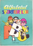 AS - CARTE DE COLORAT - ALFABETUL SPORTURILOR (PARȚIAL COLORATĂ)
