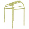 Pergola Arcuita Lemn Pin Tratat 125x150x235 cm vidaXL Verde Gradina Arcadă Trandafiri Spalier Exterior
