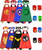 ATERO Kids Dress Up Șepci Supererou Seturi &amp; Brățări Slap pentru Costume pentru