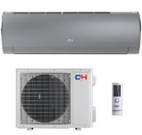 Aparat de aer conditionat Cooper&amp;Hunter Daytona CH-S18FTXD-SC, 18000 BTU, Clasa A++/A+++, Inverter, Wi-Fi, I FEEL, Auto-restart, BLUE-FIN (Argintiu)