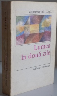 LUMEA IN DOUA ZILE de GEORGE BALAITA , 1985 foto