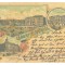 1858 - ARAD, Litho, Romania - old postcard - used - 1899