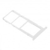 Suport SIM - Card Samsung Galaxy A02s A025F, Dual SIM, Alb