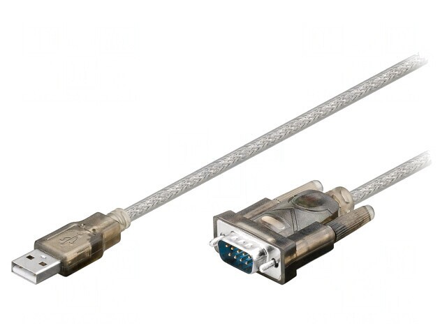 Convertor USB la RS232 cu mufă D-Sub 9 pini, 1.5m