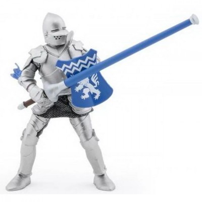 Papo Figurina Cavaler Cu Sulita Si Scut Albastru foto