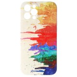 Husă iPhone 12 Pro Max TPU 6D Aquarelle - Protecție Premium