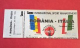 Bilet (F.RAR!-de colectie) meci fotbal care nu s-a mai jucat! ROMANIA - ITALIA (28.05.1994)-vezi foto