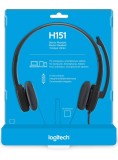 Logitech H151 Headset With Microphone Android Devices|Apple Devices|PC