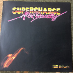 supercharge full power 1990 disc vinyl lp muzica funk soul blues germany NM