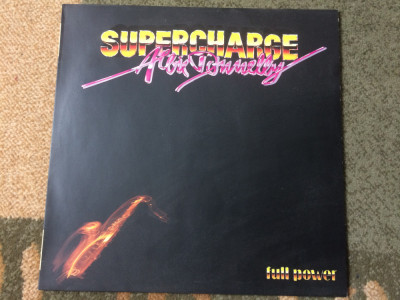 supercharge full power 1990 disc vinyl lp muzica funk soul blues germany NM foto