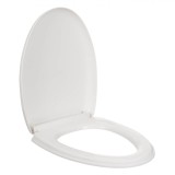 Capac Toaletă, V Shape, Mecanism Soft Close, Dimensiuni 35.5x46cm, Alb, Oem