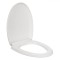 Capac Toaletă, V Shape, Mecanism Soft Close, Dimensiuni 35.5x46cm, Alb