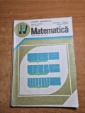 manual de matematica - pentru clasa a 4-a - din anul 1990