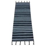 Traversa Elbgestoeber, lana/ bumbac/ poliester, gri, 90 x 250 cm