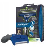 FURMINATOR L Par Lung Caini 23-40kg - Perie Profesionala Descalcit, Reducere Cadere Par pana la 90%