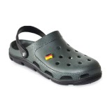 Papuci/saboti, clogs, pentru barbati, spuma EVA, verde kaki inchis si negru, marimea 43, Jose Amorales