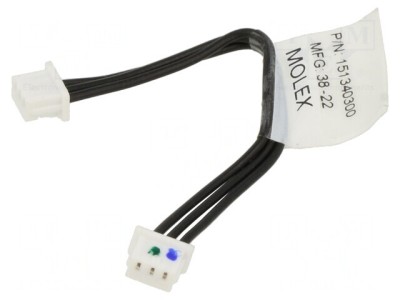 Conector Mamă PicoBlade&amp;trade; 3 Pin cu Cabluri (x2) foto