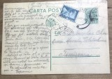 CP04 Carte postala 1937 Sanatoriul Vijnita Bucovina catre Neculae Chiritescu Politehnica Timisoara text istoric Ismail Tripoli