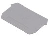 PHOENIX CONTACT Capac final conectori UDK4, 1.5mm, gri, poliamida, UL94-V0