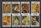 FUJEIRA PICTURI MI: 276-283 MNH, Nestampilat