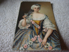 Carte postala - Pictura - Henrietta Bourbon of France - necirculata foto