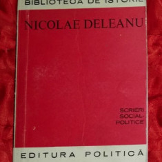 Scrieri social-politice /Nicolae Deleanu