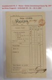 Romania 1860 - Factura scrisorilor cu stampila liniara BACAU de culoare albastra,cota 4R