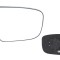 Geam oglinda exterioara cu suport fixare Nissan Juke (F15), 06.2014-, Dreapta, incalzita; geam convex; cromat, View Max