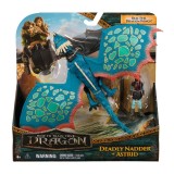 CUM SA ITI DRESEZI DRAGONUL SET DRAGON DEADLY NADDER SI FIGURINA VIKING ASTRID