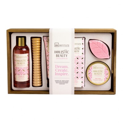 Set 5 produse de ingrijire Holistic Beauty, IDC Institute 35101, 470 ml foto
