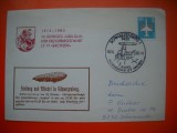 HOPCT PLIC S NR 597 SCHWARZENBERG 1913-1983 ZEPPELIN -COSMOS/SPACE-SPATIU- GERMANIA