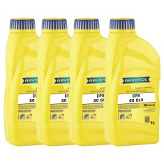 Pachet 4 litri ulei transmisie Ravenol GETR EPX 80 GL5