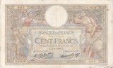 FRANTA 100 francs 2-4-1928 VF!!!