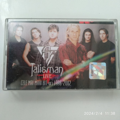 -Y- CASETA TALISMAN - CELE MAI MARI HIT URI &amp;sup1;996 2002 , - ORIGINALA , EXCELENTA foto