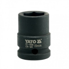 Cheie tubulara hexagonala de impact 1/2", 18mm, Yato YT-1008