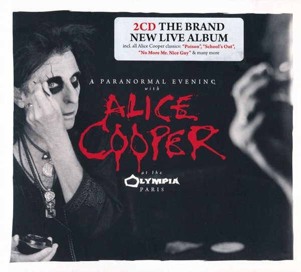 2xCD Alice Cooper - A Paranormal Evening with Alice Cooper at The Olympia Paris 2018