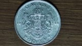 Romania - moneda de colectie istorica - 200 lei 1942 XF+/ AU - 6gr. argint 835 - Regele Mihai I - an unic de batere !