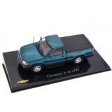 Macheta 1:43 1995 chevrolet s-10 pick-up albastru replica metal