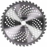 Disc pentru motocoasa Raider TCT, 40 dinti, pastile Vidia, 255 mm